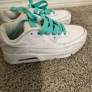 Kids Air Max changed the laces for my daughter like new
